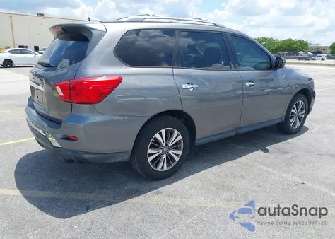 2017 Nissan Pathfinder S from USA, damaged, VIN 5N1DR2MN5HC683585
